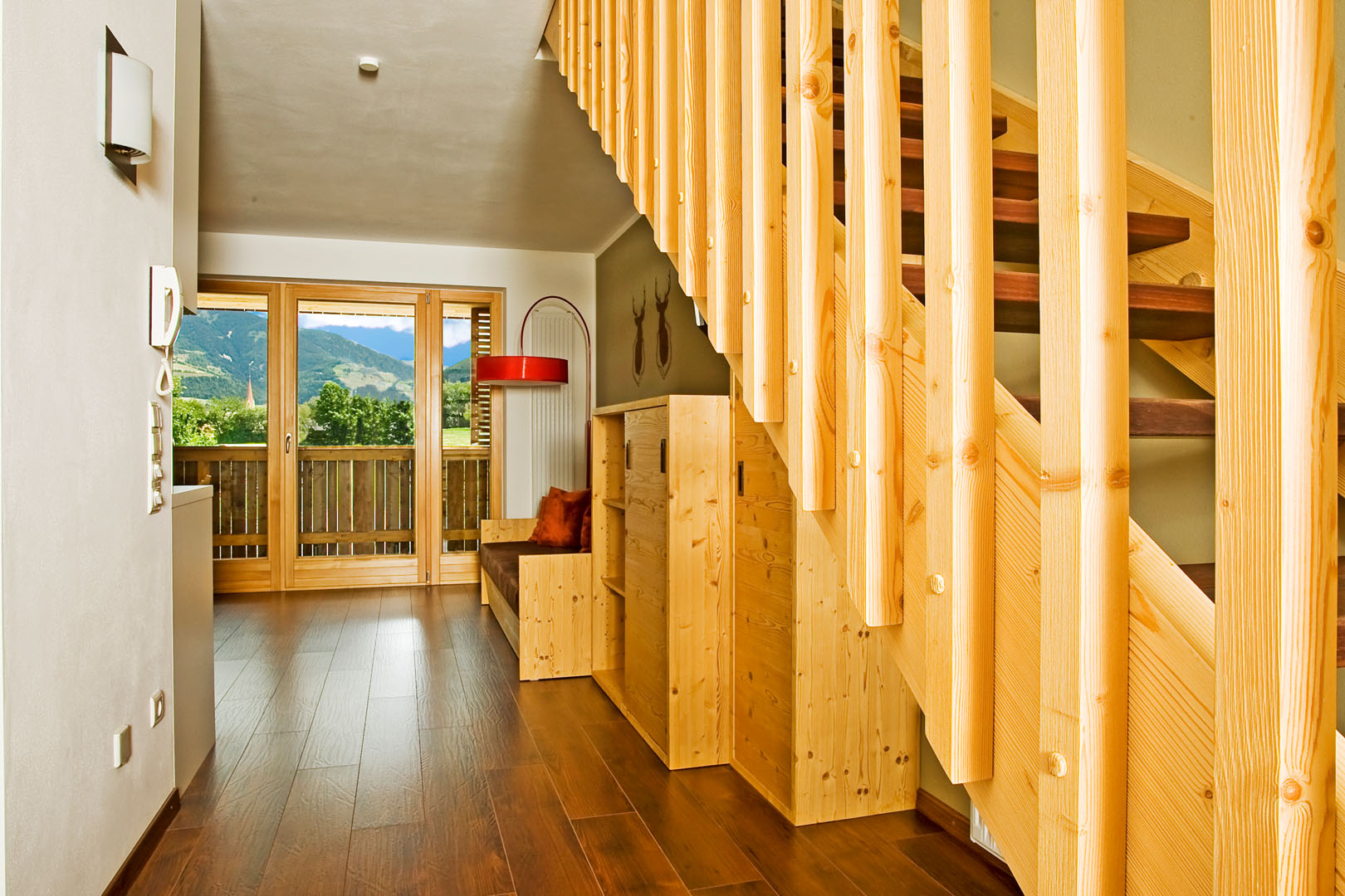 Treppe im Appartement