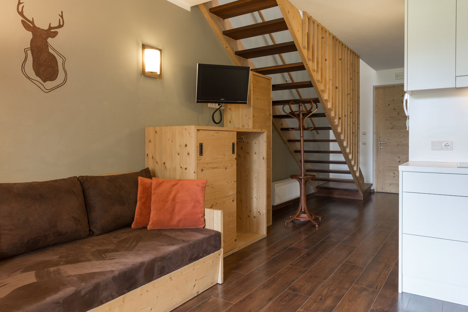 Wohnbereich mit Treppe